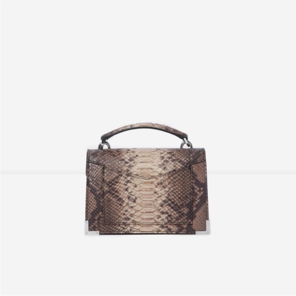 The Kooples Emily Small Python Leather Bag - Picture 2 of 9